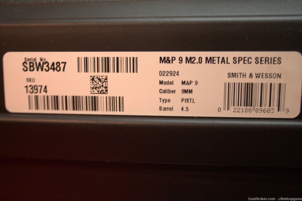 Smith & Wesson M&P 9 Metal Spec ops Series limited edition-img-4