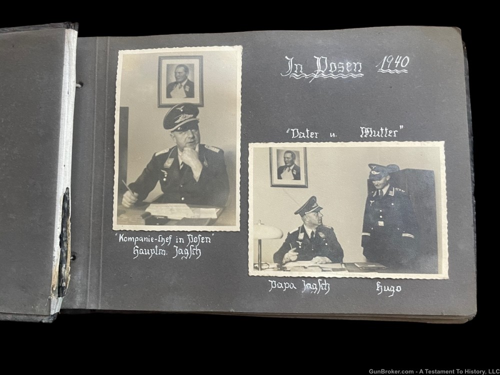 WWII GERMAN- LUFTWAFFE PHOTO ALBUM- VERY NICE PHOTOS- WW2 BRING BACK-img-4