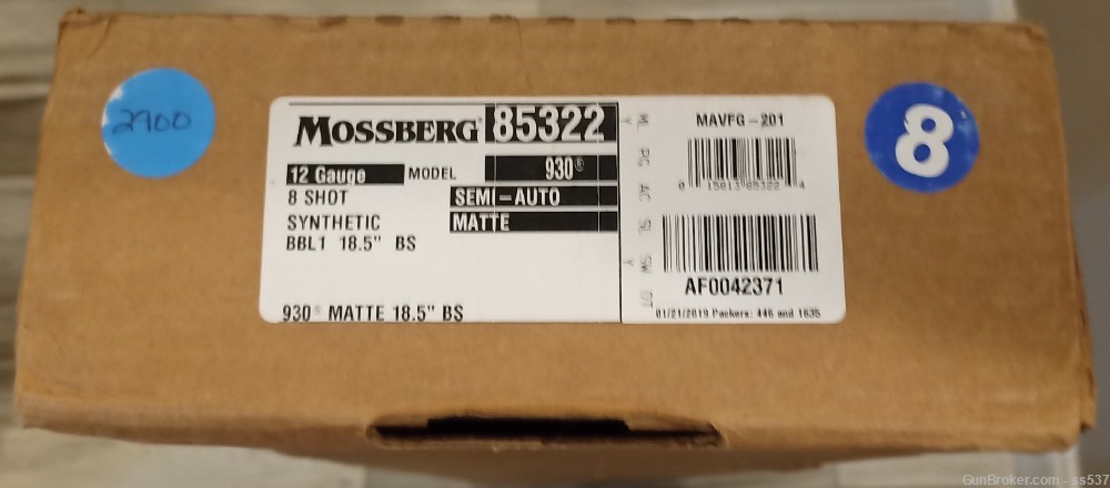 Mossberg 930 Security 12 Gauge semi-auto with two barrels 85322-img-2