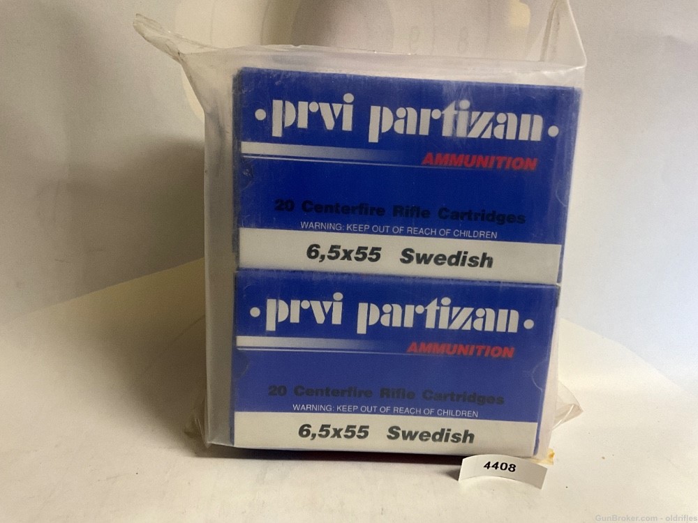 6.5x55 Swedish Ammo by PPU 80 rounds sealed in plastic-img-0