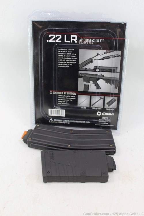 CMMG AR-15 22 conversion, NEW IN BOX-three magazines-img-4