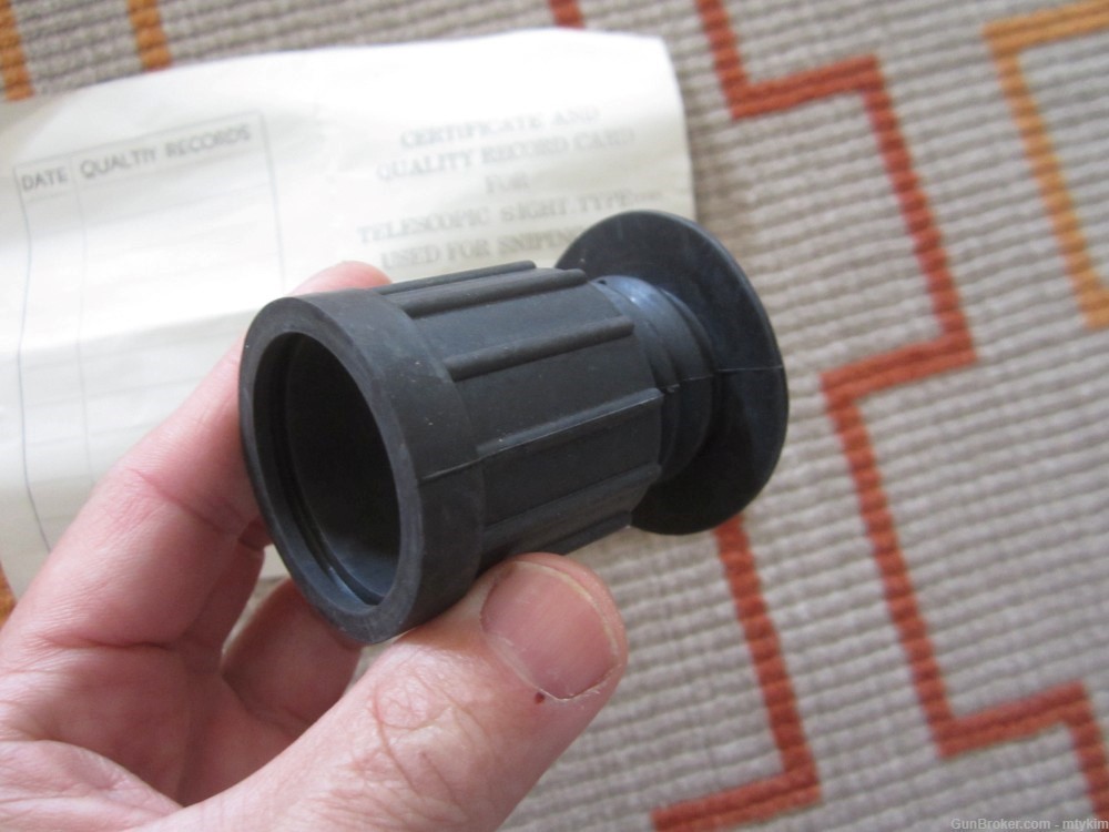 original rubber scope eyecup Norinco NDM-86 SVD Dragunov - NDM86 JJJ 1985-img-1