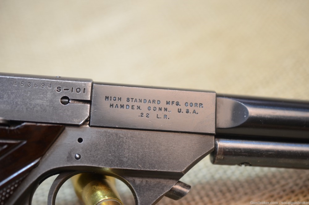 High Standard Supermatic .22LR with extra Barrel-img-12