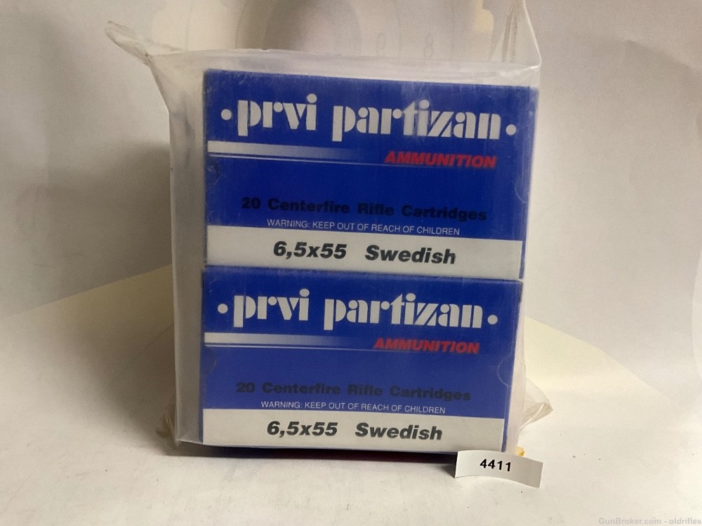 6.5 Swedish by PPU 80 rounds in Sealed Plastic-img-0