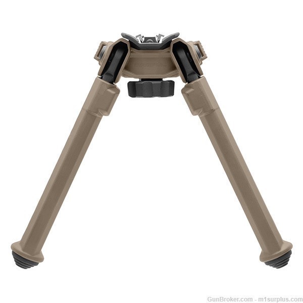 MAGPUL MOE FDE Compact Height Bipod for M77 Hawkeye Gunsite Scout Rifle-img-0