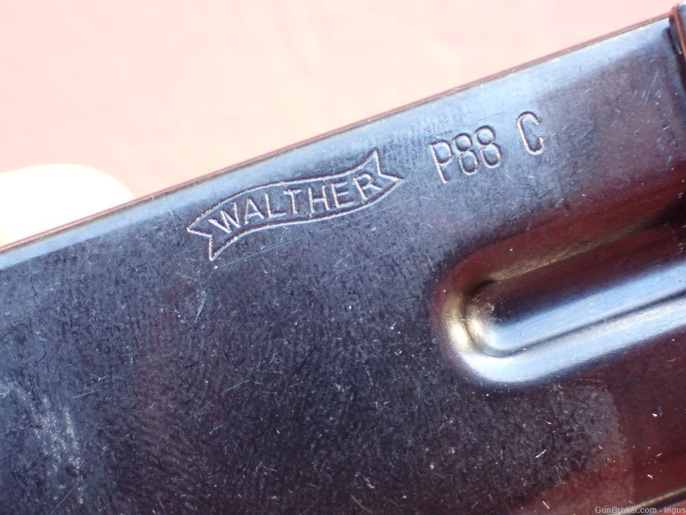 WALTHER P88 C 9MM FACTORY 14RD MAGAZINE FITS P88 CHAMPION GERMANY (RARE)-img-12