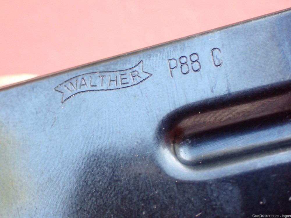 WALTHER P88 C 9MM FACTORY 14RD MAGAZINE FITS P88 CHAMPION GERMANY (RARE)-img-13