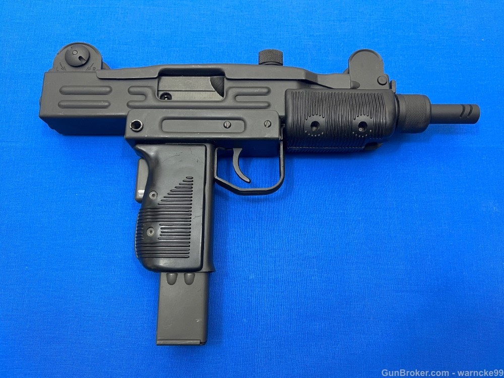 Ultra Rare NOS Vector Arms Mini Uzi Pistol, 9mm, Penny Start!-img-0