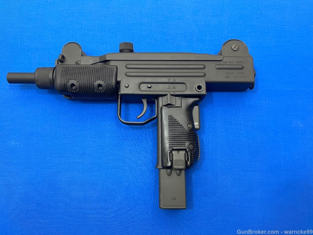 Ultra Rare NOS Vector Arms Mini Uzi Pistol, 9mm, Penny Start!-img-1