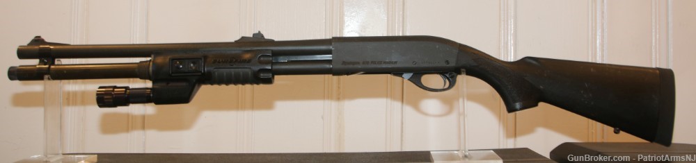 Remington 870 Police Magnum 12GA Flashlight - Police Trade No Reserve-img-0