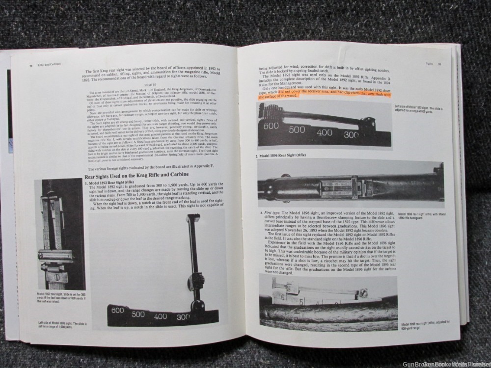 THE KRAG RIFLE REFERENCE BOOK WRITTEN BY WILLIAM BROPHY-img-20