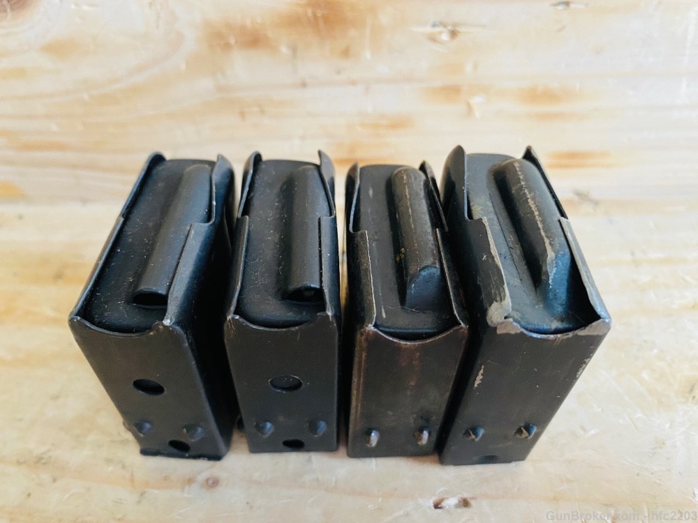 (4) M1 .30 Carbine 5 round magazines in Very nice condition-img-2