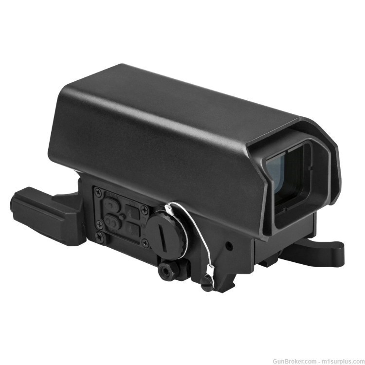 VISM Urban Dot Sight w/ Green Laser + QD Picatinny Mount fits FN AR SCAR -img-1