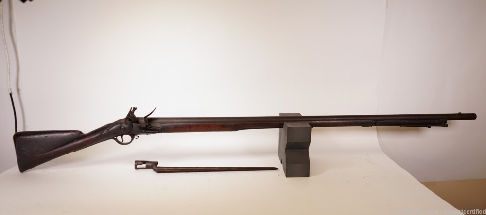 1756 Brown Bess Willets Musket, Land Pattern .78 Cal Flintlock, w/Bayonet-img-0