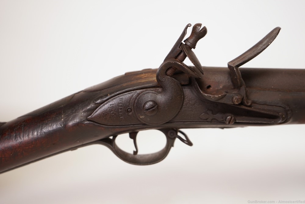 1756 Brown Bess Willets Musket, Land Pattern .78 Cal Flintlock, w/Bayonet-img-2