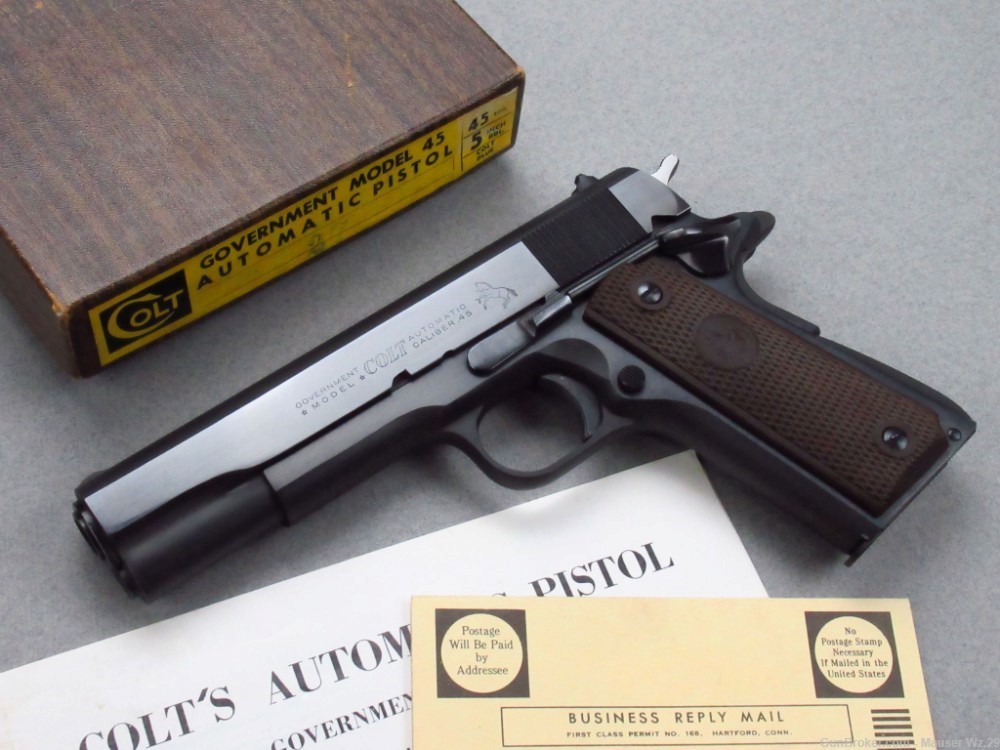 Excellent  1967 COLT 1911 Government 45 ACP commercial 1911a1 -img-0