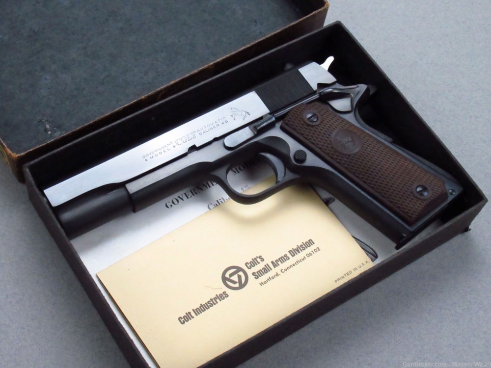 Excellent  1967 COLT 1911 Government 45 ACP commercial 1911a1 -img-111