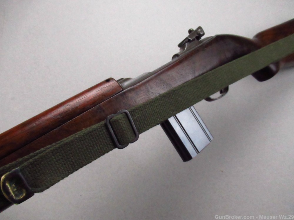 Excellent 1944 USGI M1A1 UNDERWOOD Carbine .30 Garand 1903 1911 Colt US M1-img-127