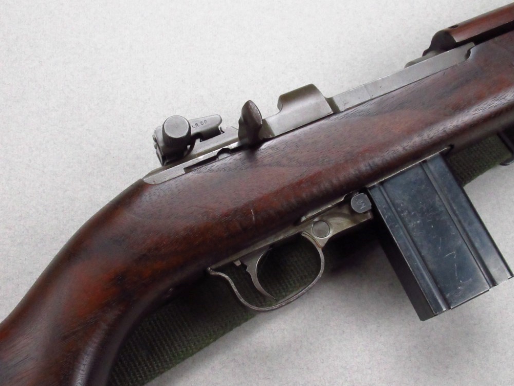 Excellent 1944 USGI M1A1 UNDERWOOD Carbine .30 Garand 1903 1911 Colt US M1-img-10