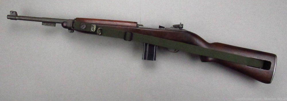 Excellent 1944 USGI M1A1 UNDERWOOD Carbine .30 Garand 1903 1911 Colt US M1-img-0