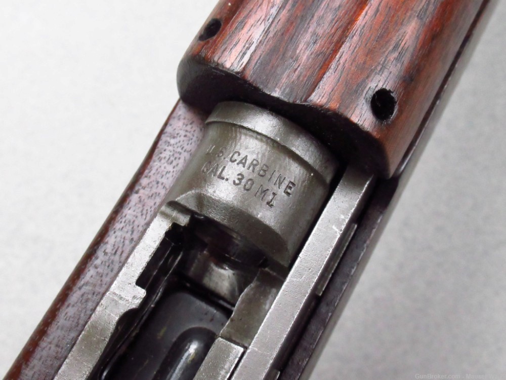 Excellent 1944 USGI M1A1 UNDERWOOD Carbine .30 Garand 1903 1911 Colt US M1-img-60