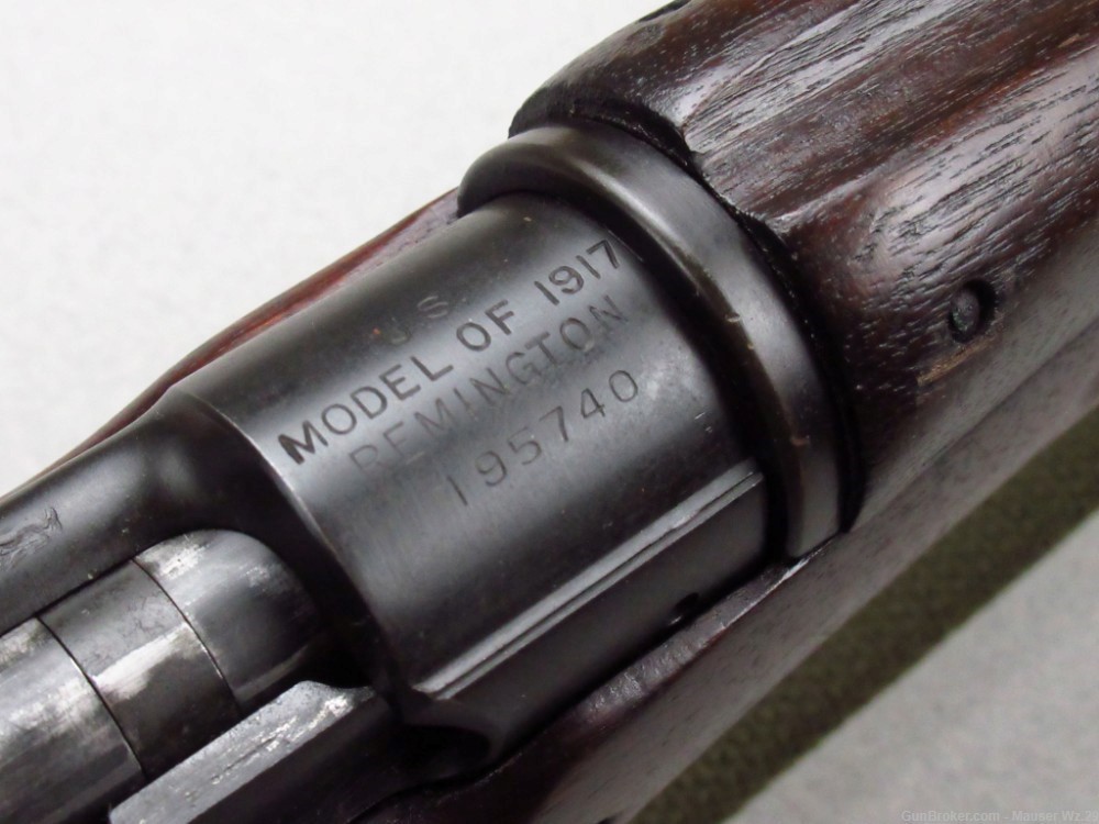 1918 WWI WWII US ARMY USGI M 1917 Remington - Winchester Rifle -img-46