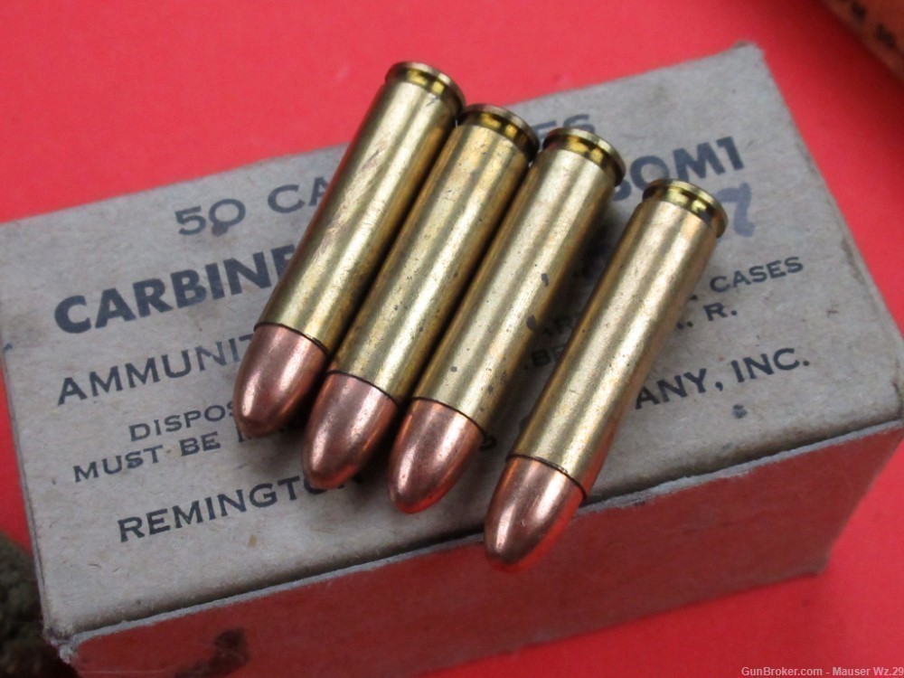 Nice 1944 USGI M1 UNDERWOOD Carbine .30 1903 1911 Colt US Garand-img-126