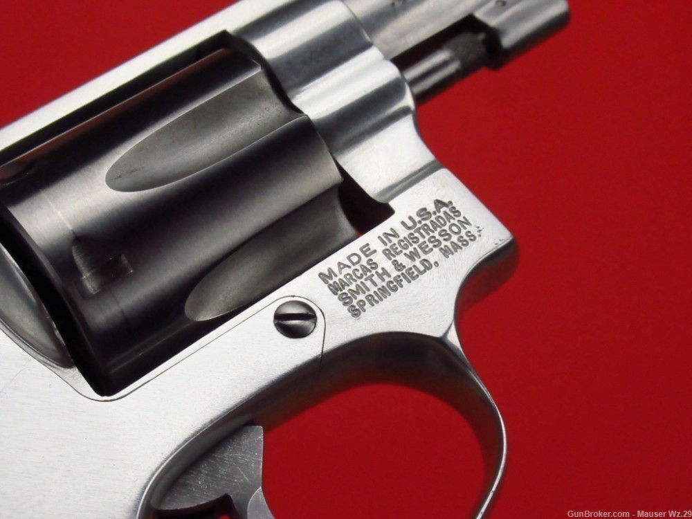 Rare 1991 S&W 632 Centennial Airweight Stainless .32  Magnum H&R-img-37