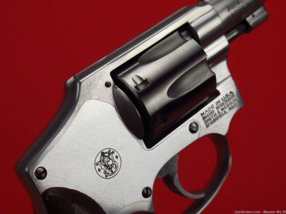 Rare 1991 S&W 632 Centennial Airweight Stainless .32  Magnum H&R-img-36