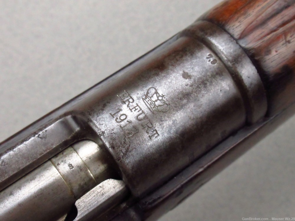 Very rare 1913 Erfurt Arsenal Kar 98AZ WWI German 98 rifle 8mm Mauser K98-img-49