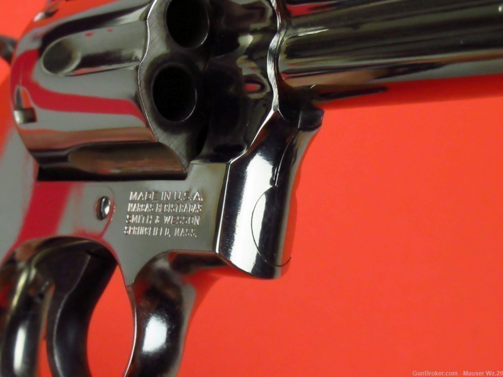 Rare  early 1980'S 586 Nickel Smith & Wesson Revolver 357 Magnum S&W -img-53