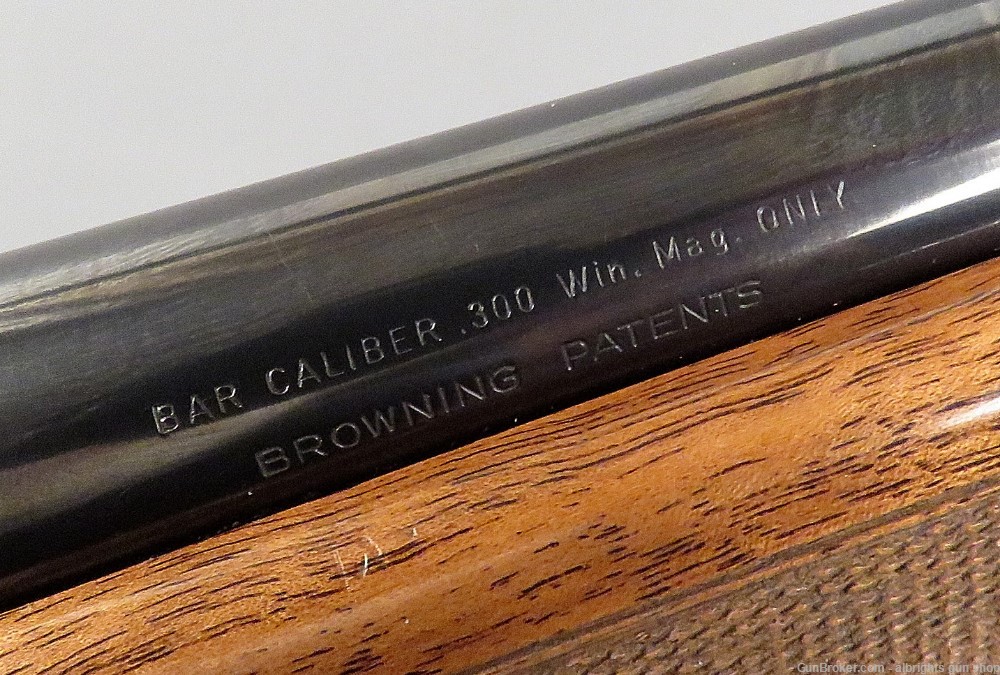 BROWNING BAR Semi Auto RIFLE in 300 WIN MAG Made in BEGIUM-img-37