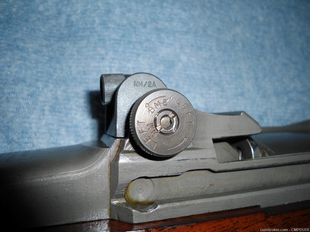 Winchester M1 Garand Rifle 1943 WRA bolt & op rod barrel like new ME1 TE1+-img-4