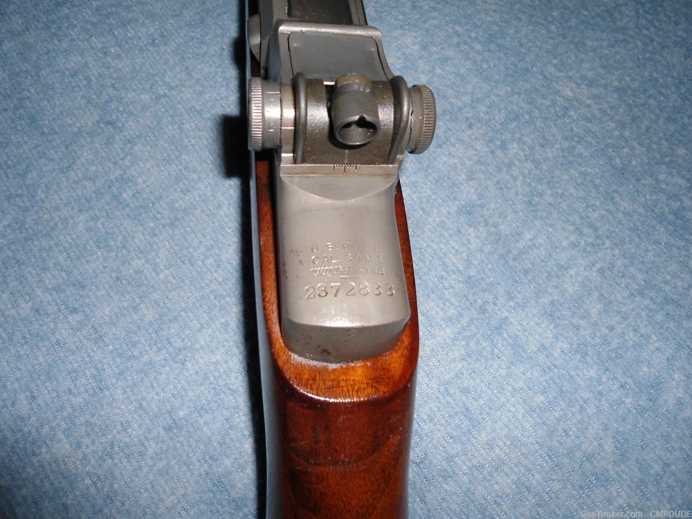 Winchester M1 Garand Rifle 1943 WRA bolt & op rod barrel like new ME1 TE1+-img-1