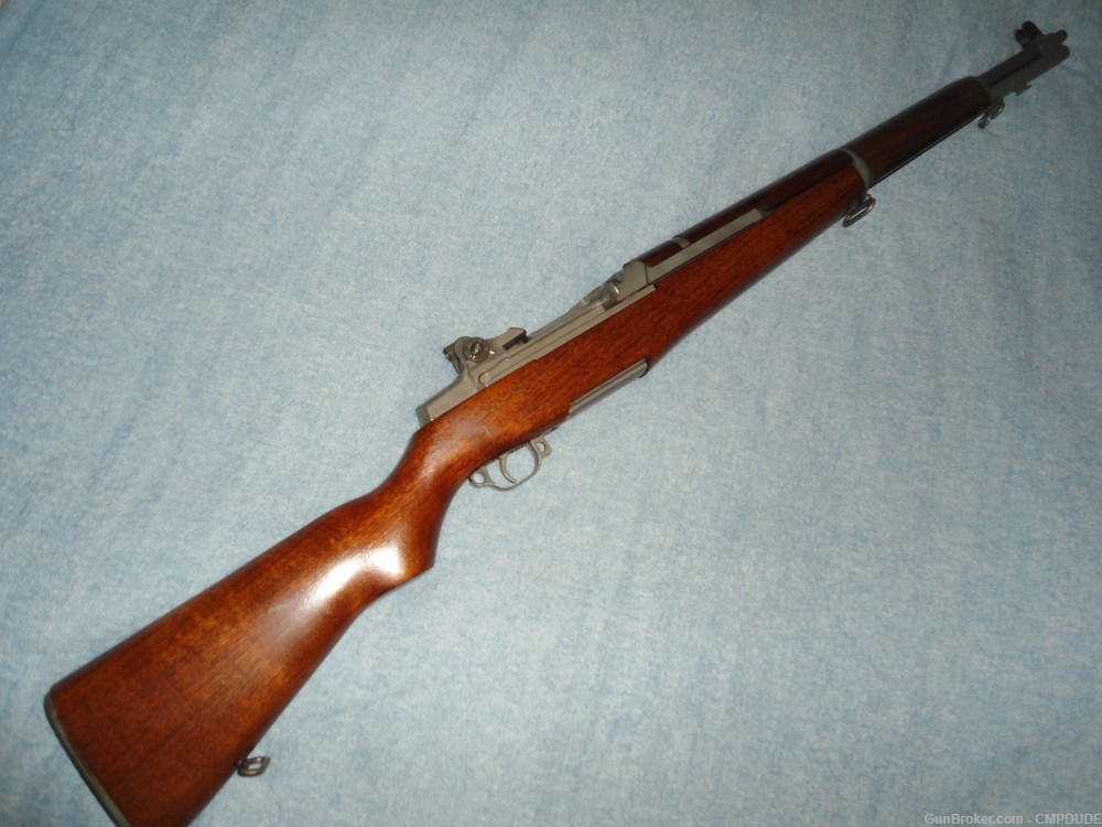 Winchester M1 Garand Rifle 1943 WRA bolt & op rod barrel like new ME1 TE1+-img-0