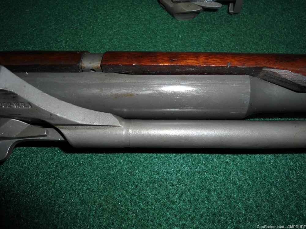 Winchester M1 Garand Rifle 1943 WRA bolt & op rod barrel like new ME1 TE1+-img-47