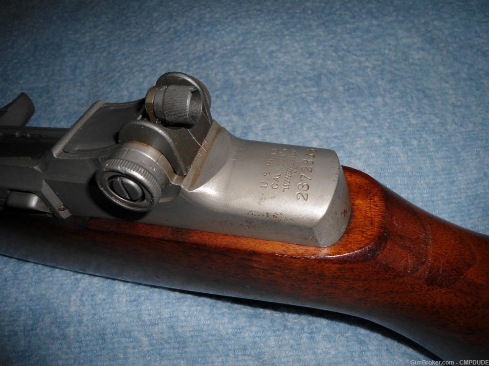Winchester M1 Garand Rifle 1943 WRA bolt & op rod barrel like new ME1 TE1+-img-30