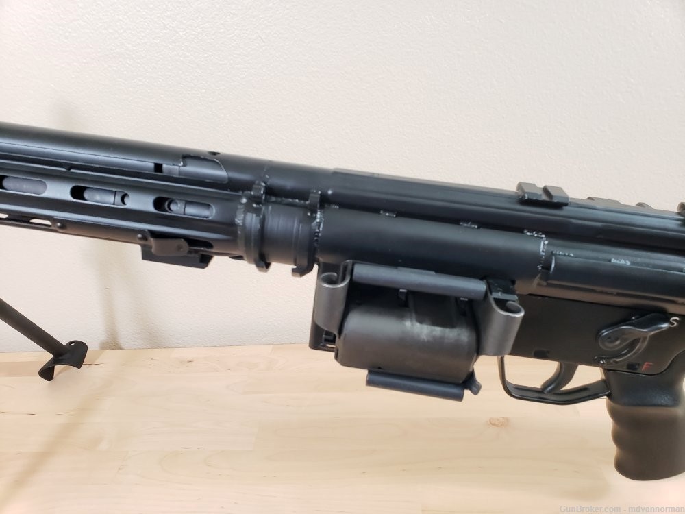 PTR Belt-Fed Semi-Auto Rifle HK21 Clone 7.62mm-img-8