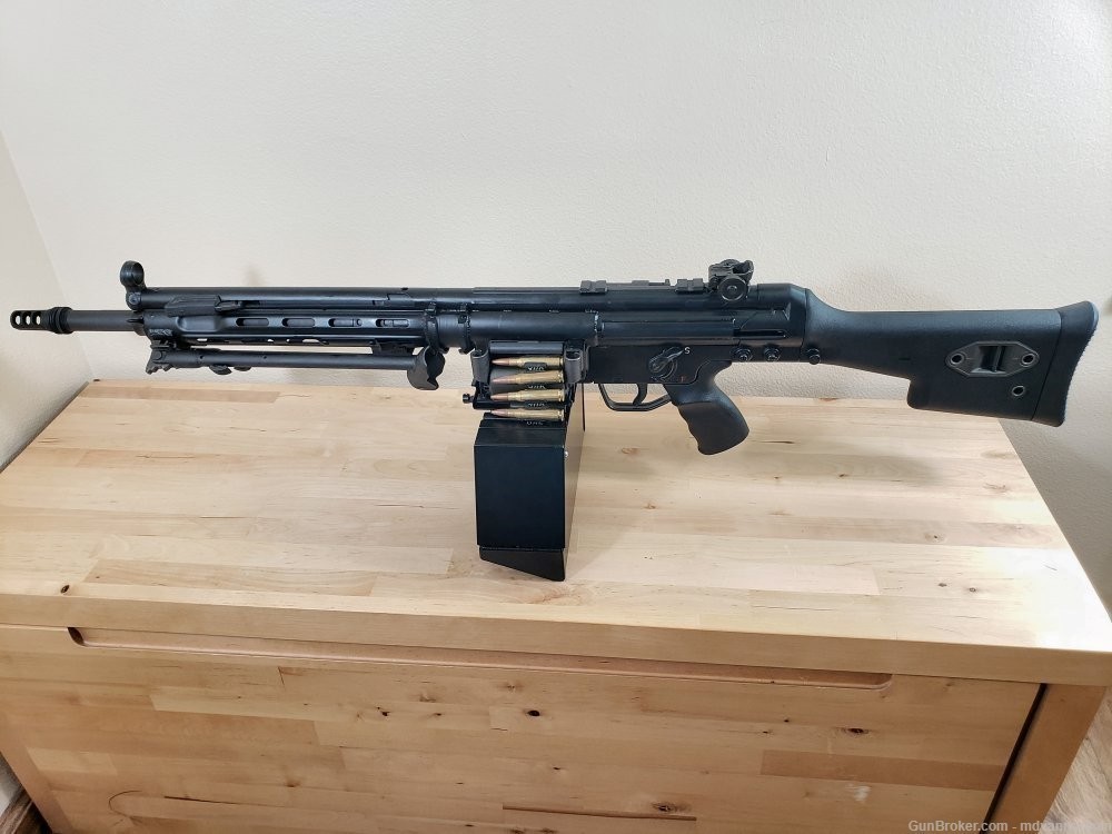 PTR Belt-Fed Semi-Auto Rifle HK21 Clone 7.62mm-img-30