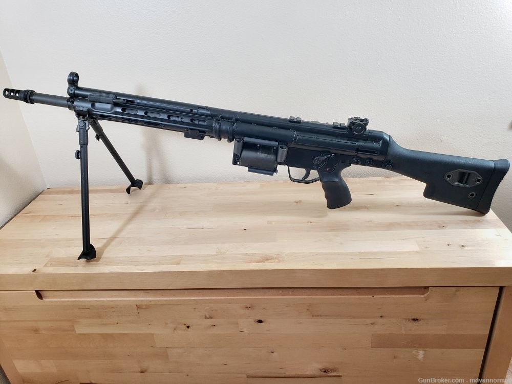 PTR Belt-Fed Semi-Auto Rifle HK21 Clone 7.62mm-img-6