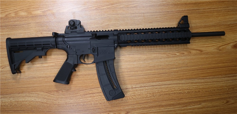 Smith & Wesson Model M&P15-22 16" Barrel .22 LR 1 Mag 30 Rounds-img-9