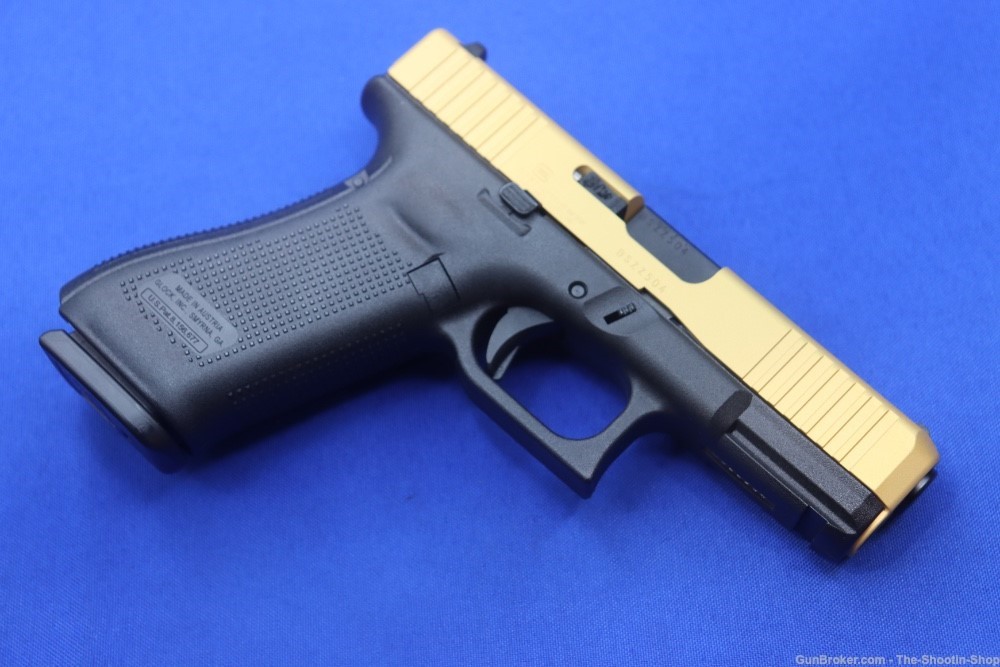 Glock Model G45 GEN5 9MM Pistol 2-TONE GOLD & BLACK 45 GEN 5 NEW 17RD NR SS-img-21