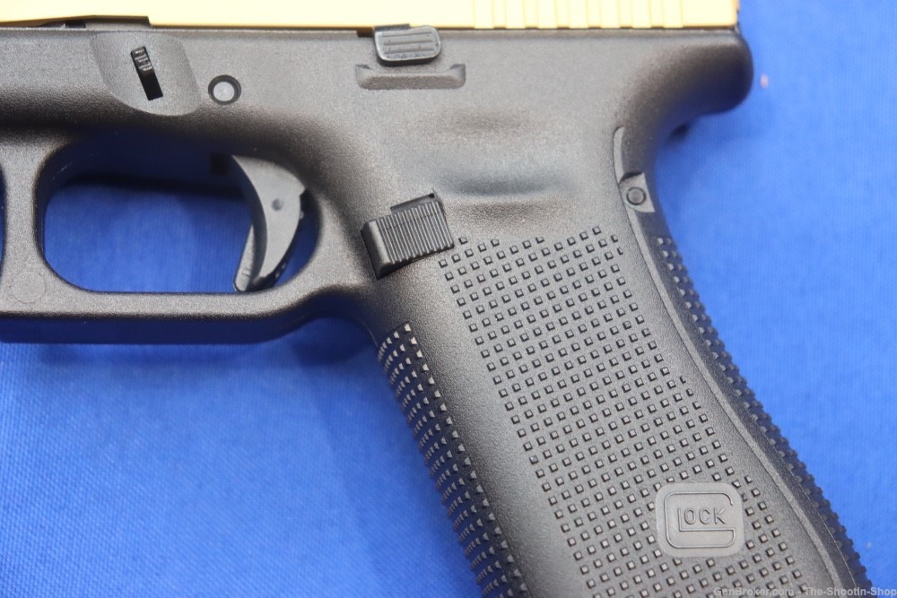 Glock Model G45 GEN5 9MM Pistol 2-TONE GOLD & BLACK 45 GEN 5 NEW 17RD NR SS-img-5