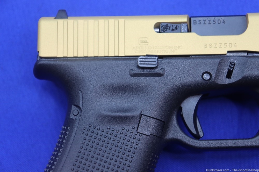 Glock Model G45 GEN5 9MM Pistol 2-TONE GOLD & BLACK 45 GEN 5 NEW 17RD NR SS-img-10