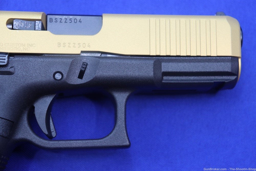 Glock Model G45 GEN5 9MM Pistol 2-TONE GOLD & BLACK 45 GEN 5 NEW 17RD NR SS-img-8