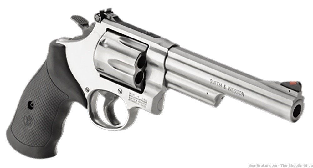 Smith & Wesson Model 629 Revolver 44MAG S&W Stainless 6" 163606 44 MAG NEW-img-0