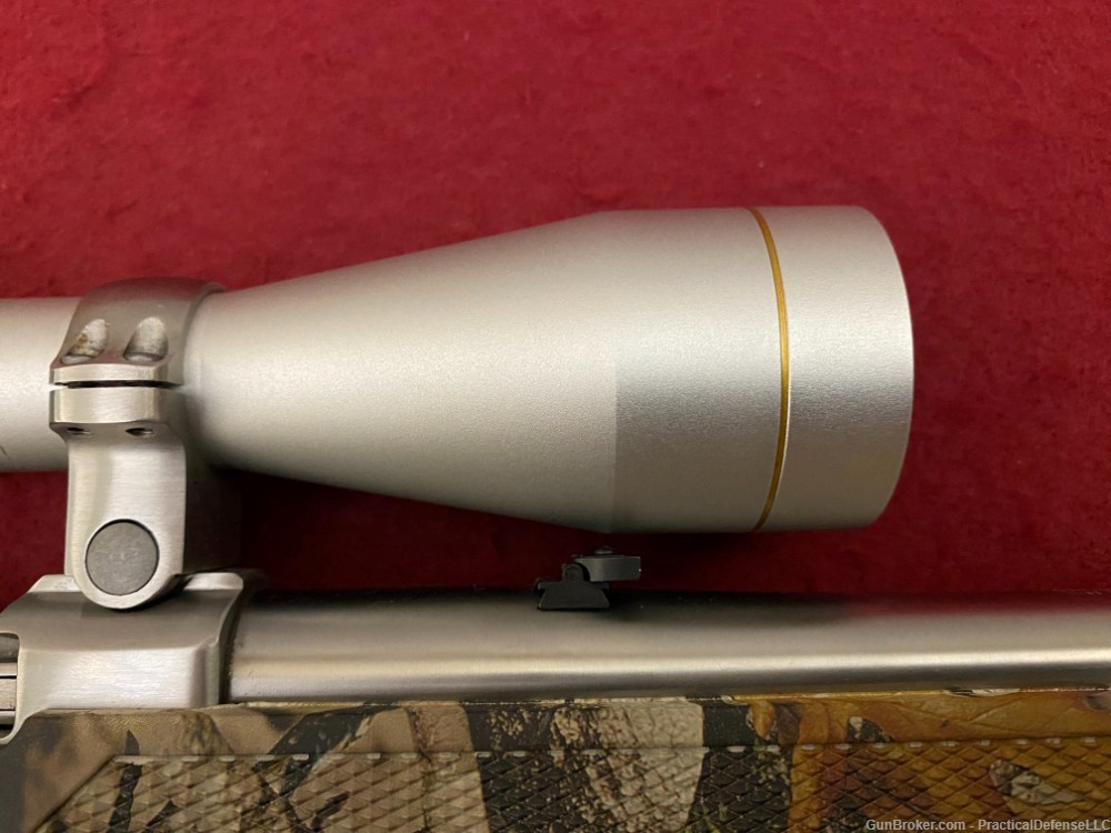 Excellent Ruger M77/44 77/44 .44 mag Stainless / Camo w/ silver Leupold VX1-img-17