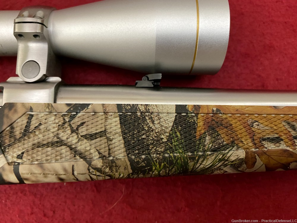 Excellent Ruger M77/44 77/44 .44 mag Stainless / Camo w/ silver Leupold VX1-img-18