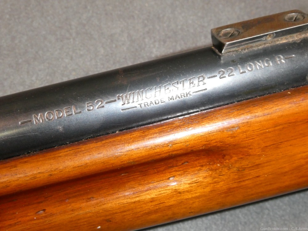 Winchester Model 52 Target Rifle, .22LR, 1929 Mfg.-img-15
