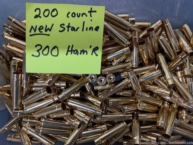 200 Count New Starline 300 Ham'r Brass-img-0